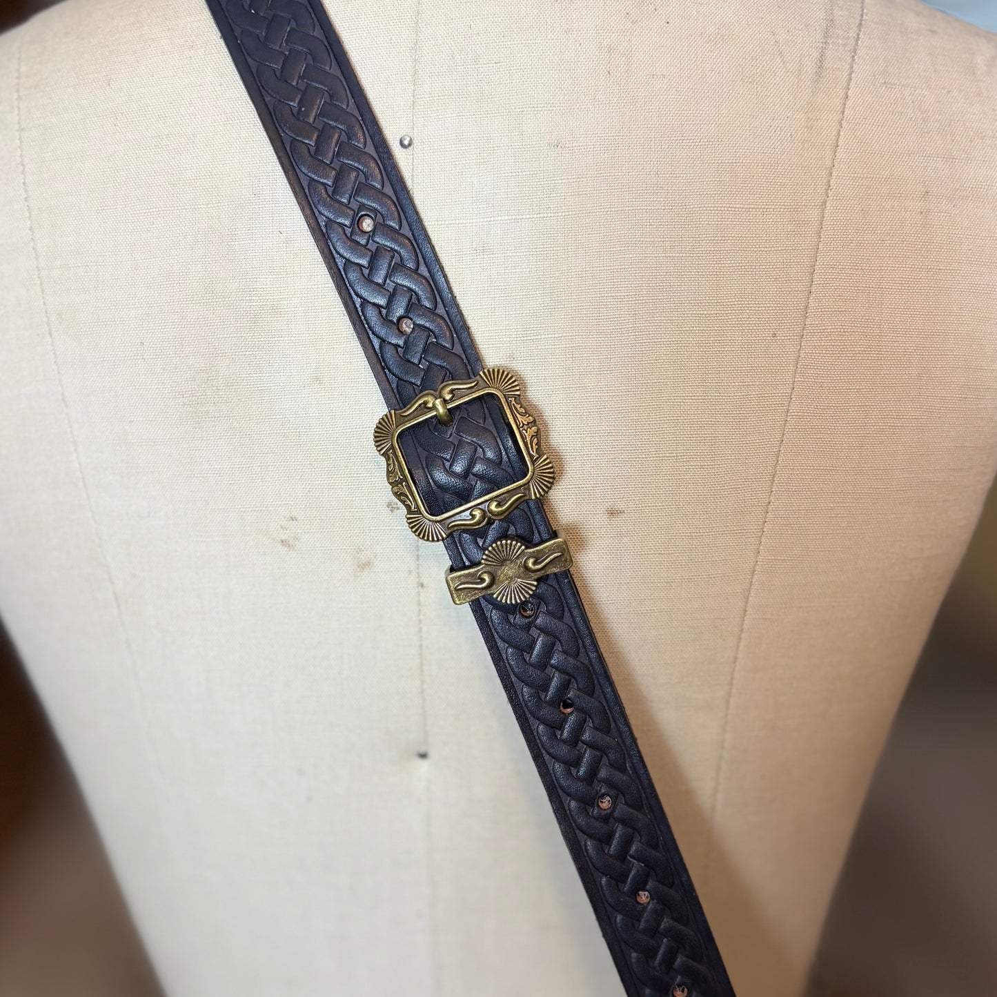 Reclaimed Leather Patchwork Crossbody