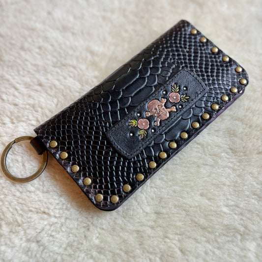 Skull Python Medium Sized Wallet