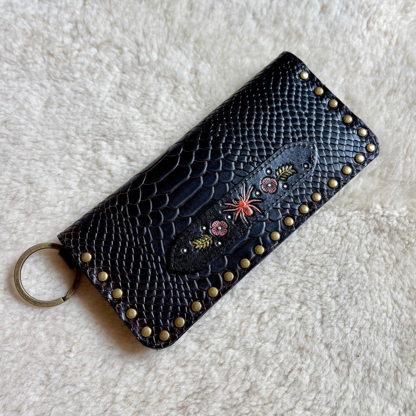 Full Size Python Wallet with Spider