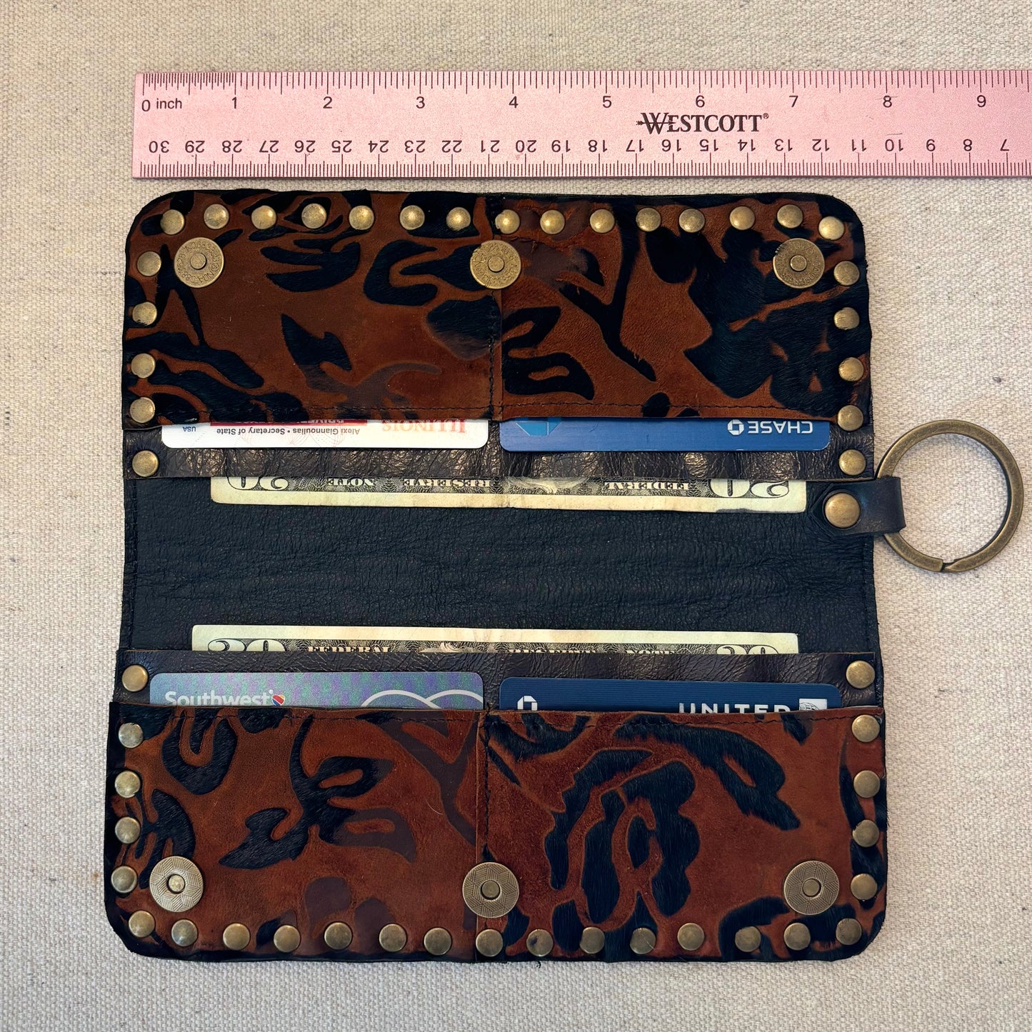Double Scorpion Full Size Wallet
