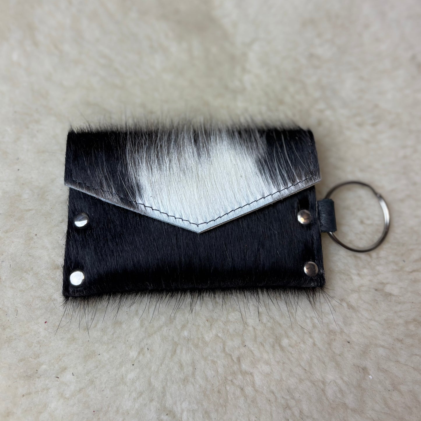 Black and White Mini Card Holder