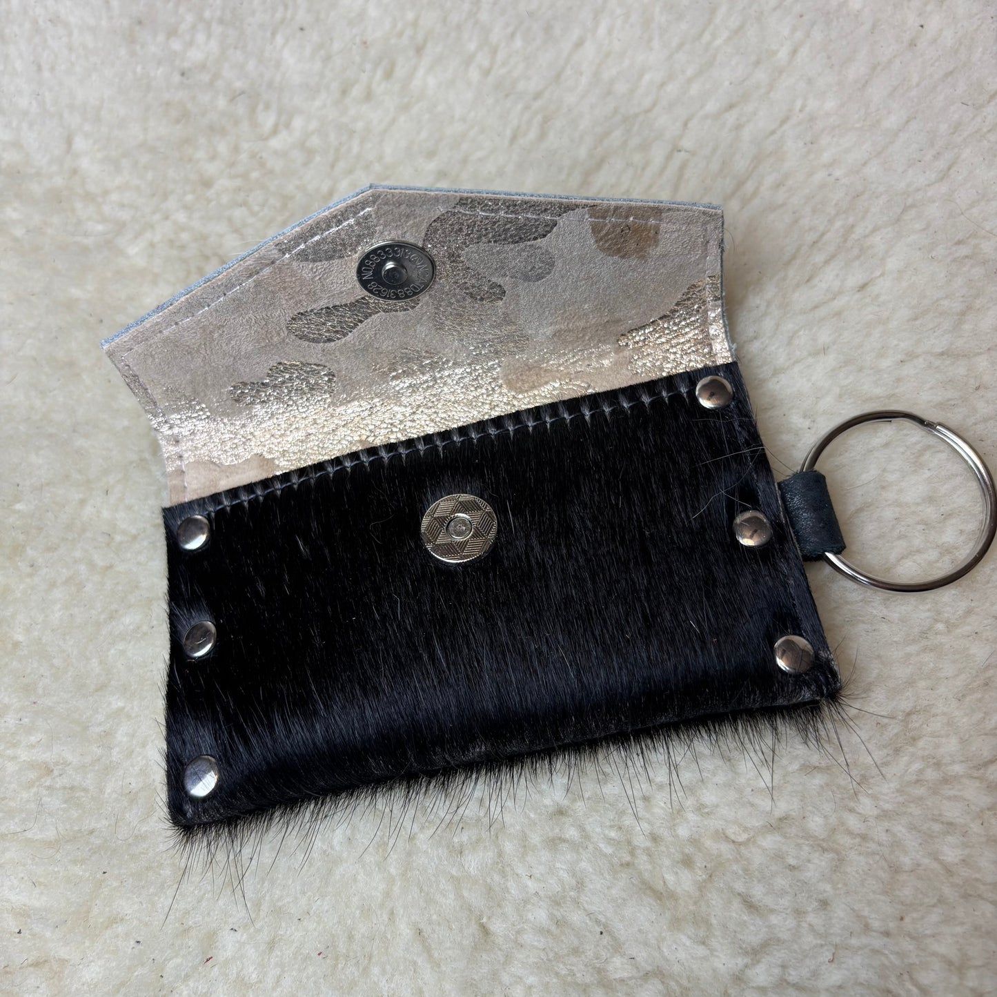 Black and White Mini Card Holder