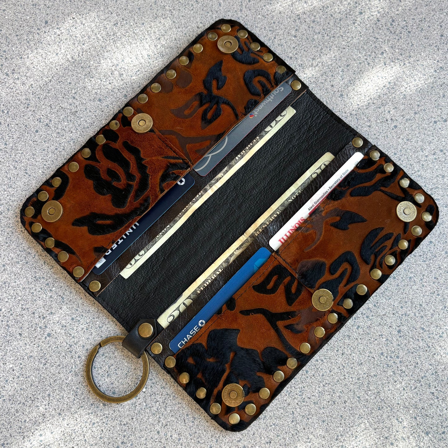 Double Scorpion Full Size Wallet