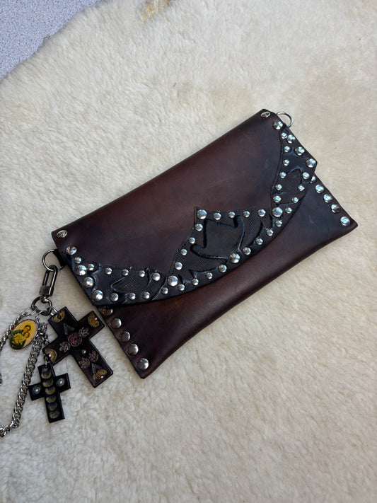 Brown Rustic Sabbath Clutch