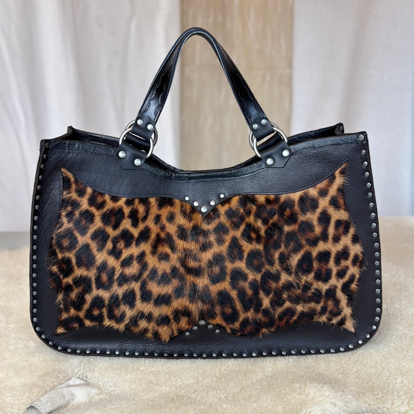 Leopard Box Bag