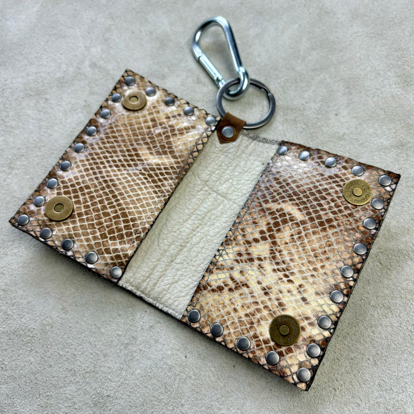 Distressed Lightning Bolt Wallet